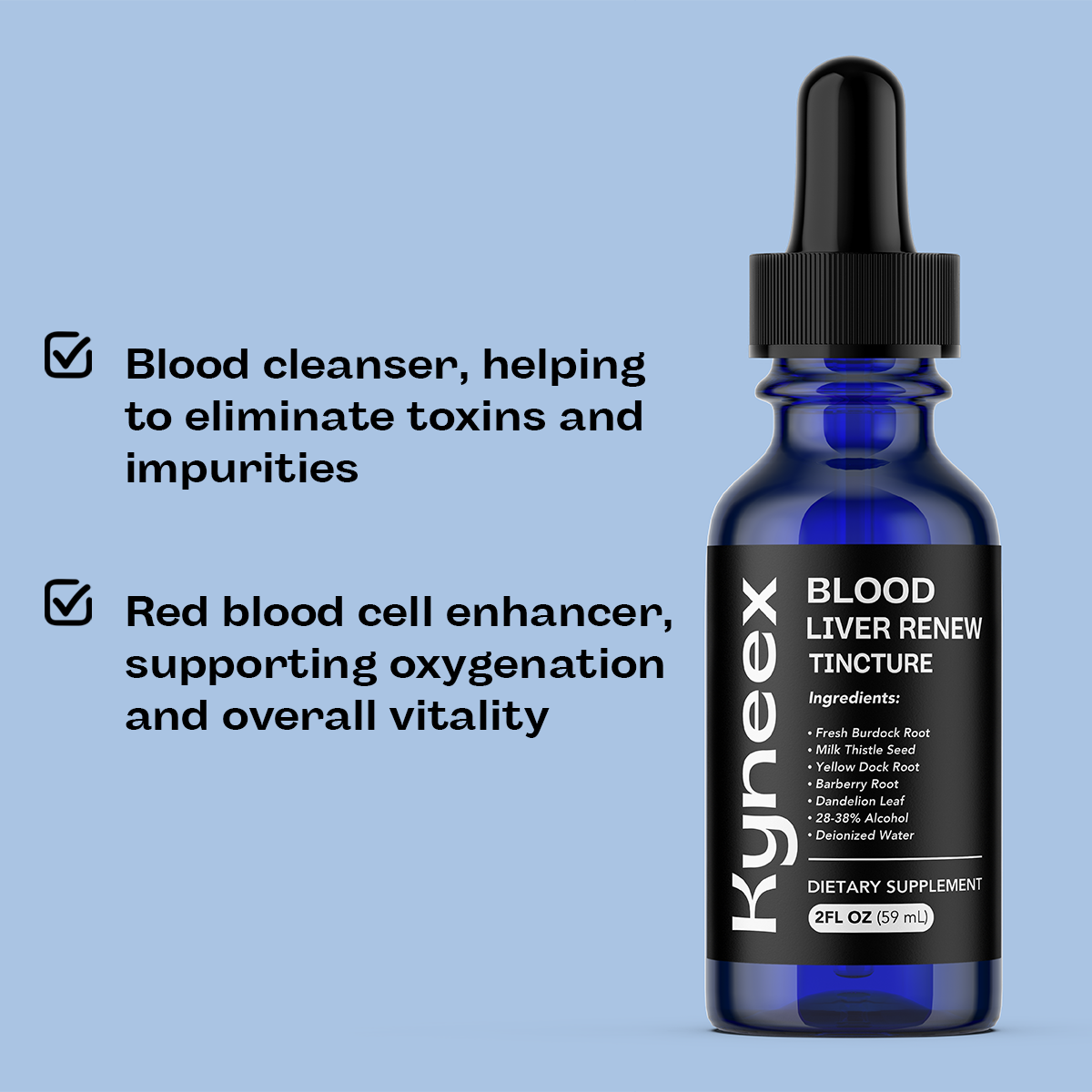 Kyneex ® Blood – Liver Renew (2oz Tincture) – HBF