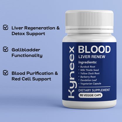 Kyneex ® Blood – Liver Renew (90ct Capsules) – HBF