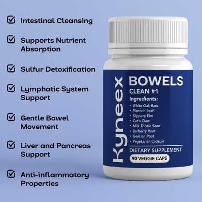 Kyneex ® Bowels – Clean #1 (90ct Capsules) – HBF